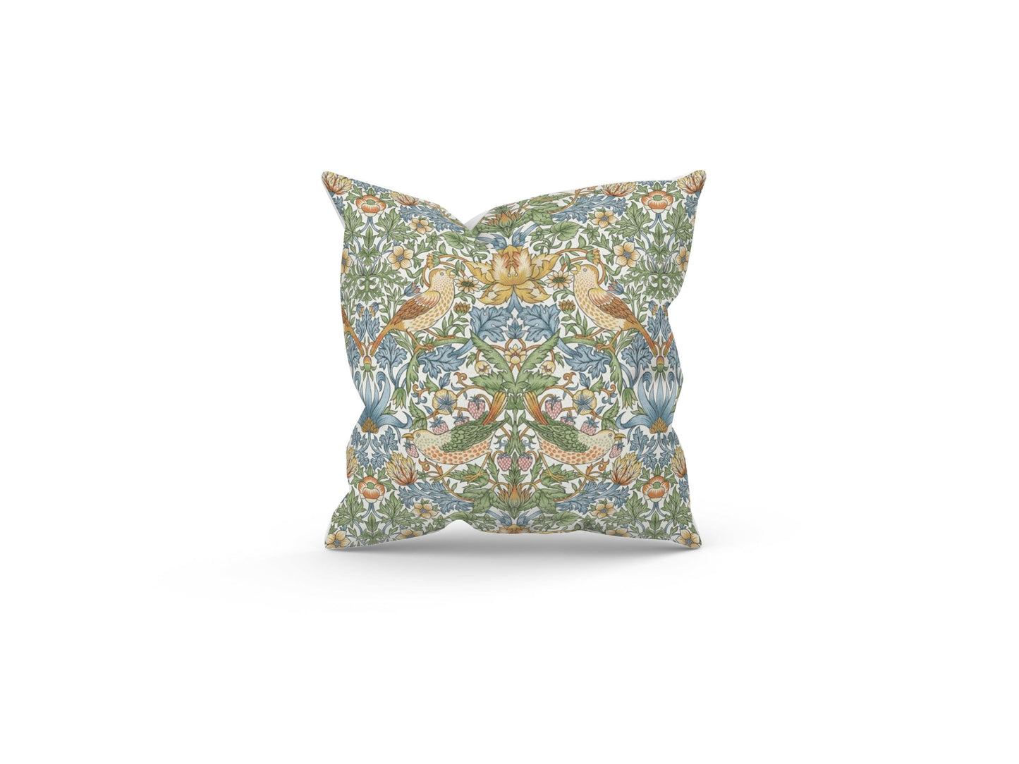 Handmade William Morris Cushion with Fillers