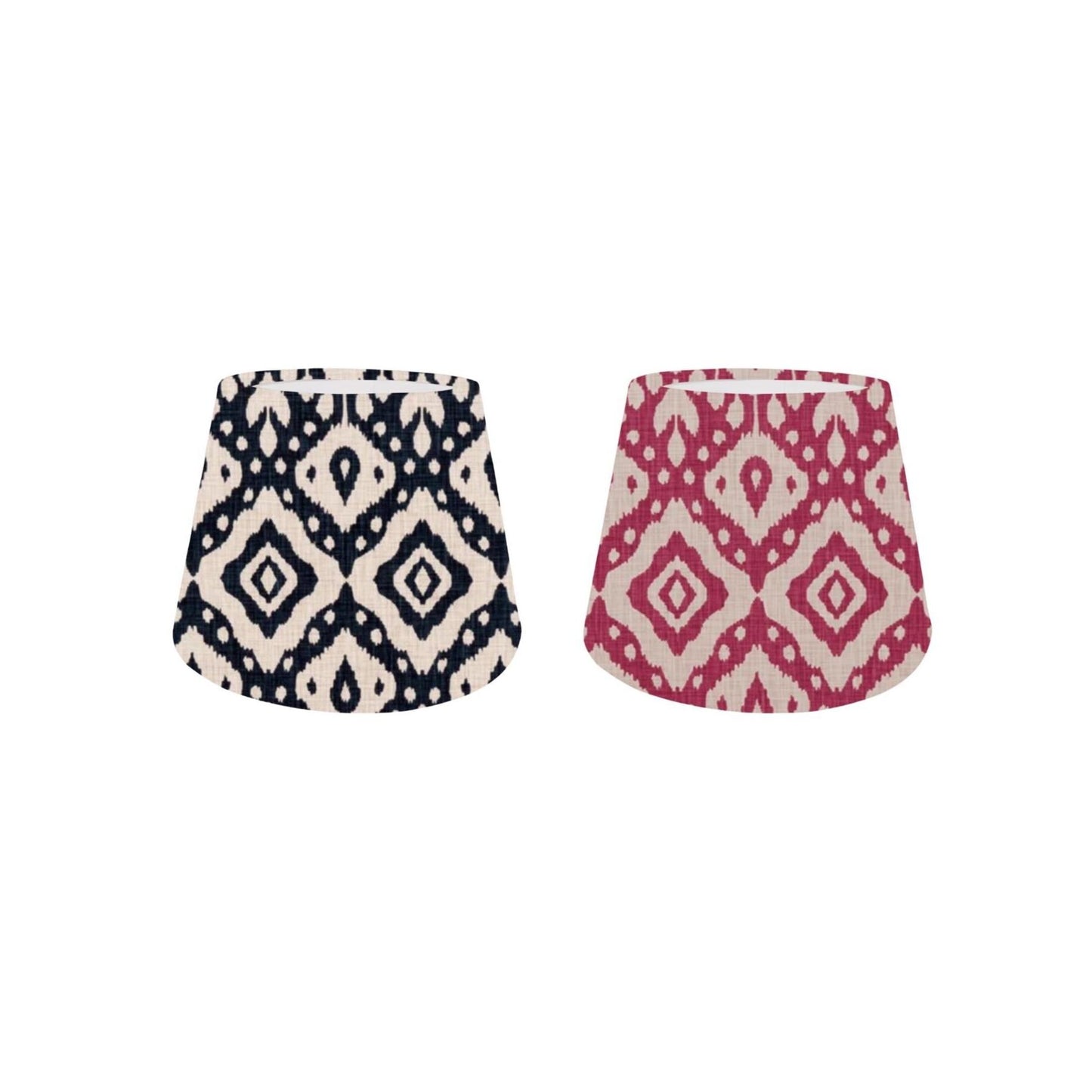 Marrakech Pink Begonia/ Ink Empire Lampshade Ceiling Light / Table Lamp / Pendant, Moroccan