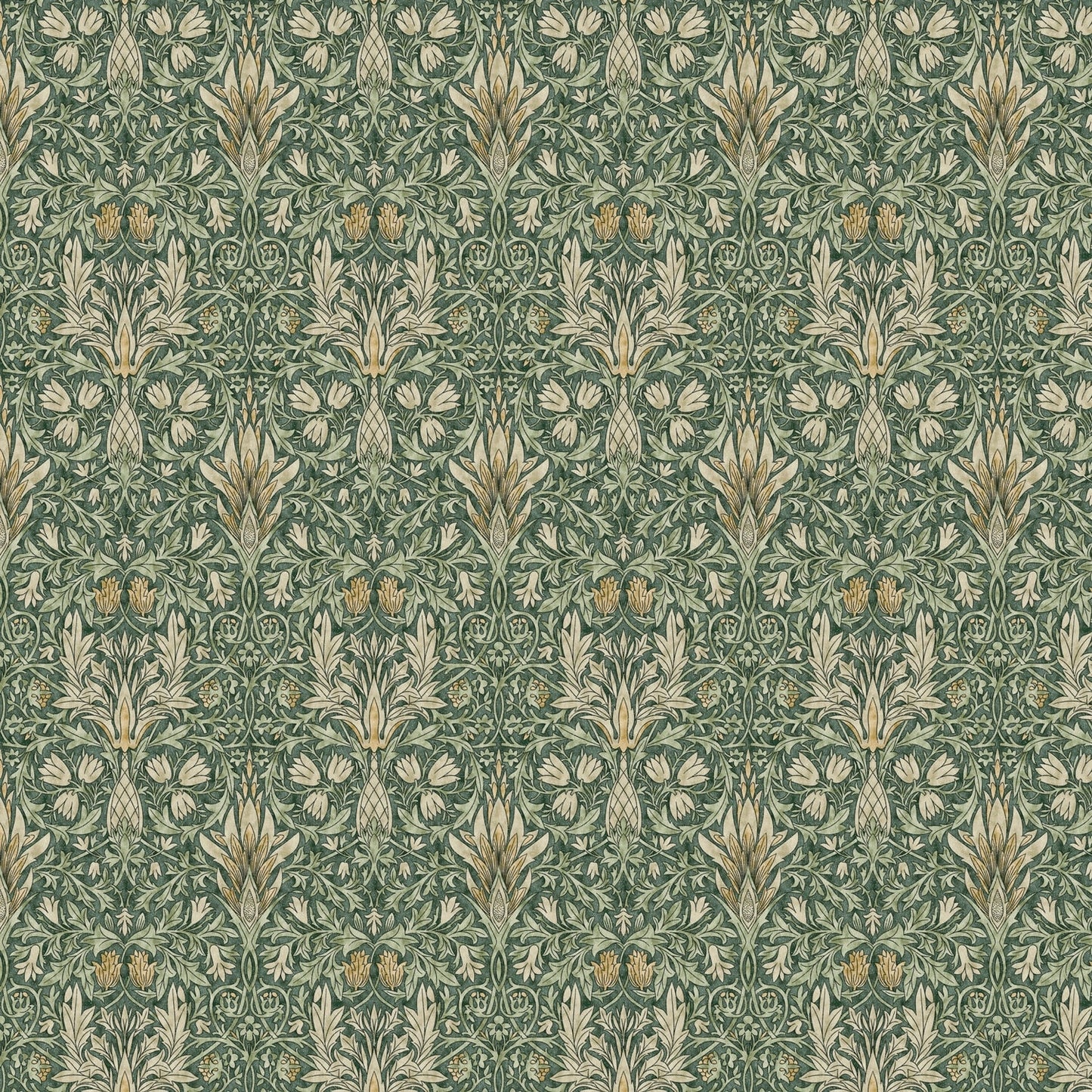 Handmade William Morris Snakeshead Forest Cushion with Fillers Various Sizes 28cm, 36cm, 43cm, 60cm, Modern Home Decor, Made in Uk