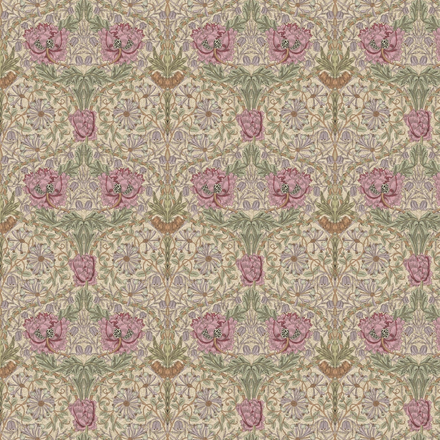 Handmade William Morris Honeysuckle Rose CANDLE SHADE || Small lamp shade, Colourful Home Decor Gift, Small Light Shade, Made in Uk, Green