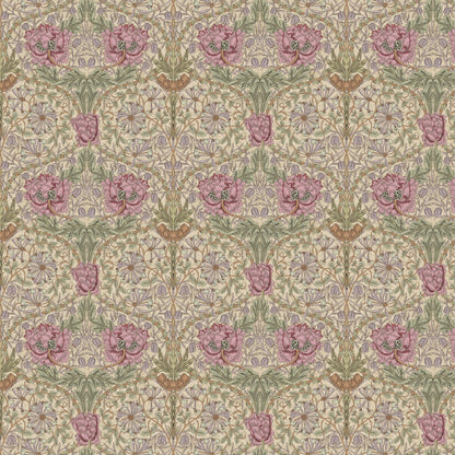 Handmade William Morris Honeysuckle Rose CANDLE SHADE || Small lamp shade, Colourful Home Decor Gift, Small Light Shade, Made in Uk, Green