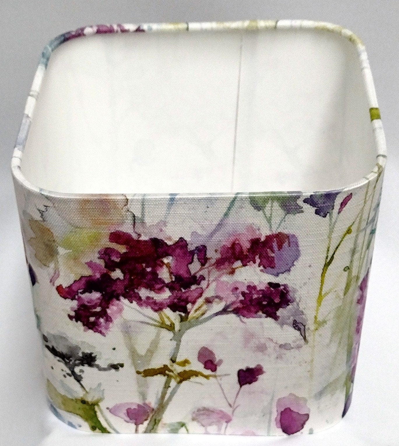 Handmade VOYAGE ILINIZAS SUMMER Colours Rounded Square Lampshade, Table/Ceiling