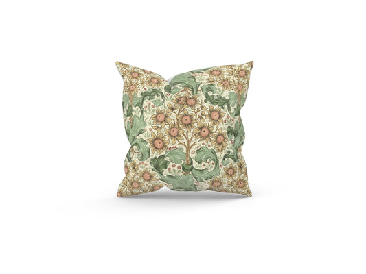 Handmade William Morris Orchid Buttercup Cushion with Fillers Various Sizes 28cm, 36cm, 43cm, 60cm, Modern Home Decor, Made in Uk