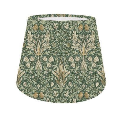 William Morris Empire Lampshade Ceiling Light / Table Lamp / Pendant, Home Decor, Handmade in UK, Snakeshead Forest/ Wine, Honeysuckle Rose