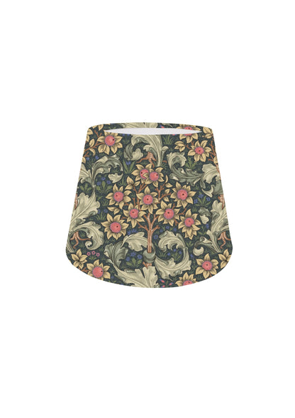 William Morris Empire Lampshade Ceiling Light / Table Lamp / Pendant, Home Decor, Handmade in UK, Snakeshead Forest/ Wine, Honeysuckle Rose
