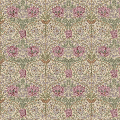 Handmade William Morris Honeysuckle Rose Cushion with Fillers Various Sizes 28cm, 36cm, 43cm, 60cm, Modern Home Decor, Made in Uk