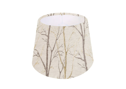 Fibre Naturelle Burley Silver Birch Empire Lampshade Ceiling Light / Table Lamp / Pendant, Colourful Home Decor, Made in UK