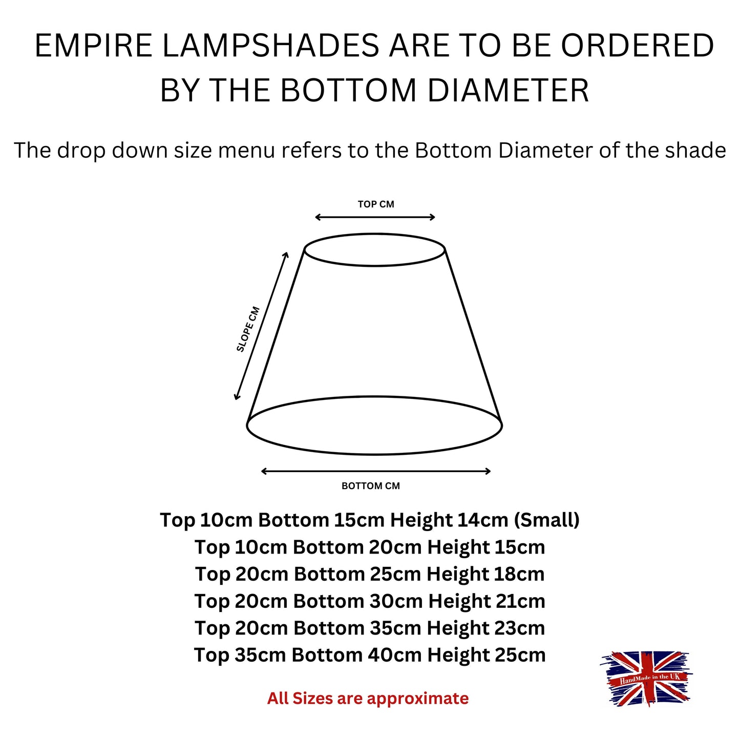 Shetland Mustard Yellow Brushed Linen Style RETRO EMPIRE Lampshades /  Table Lampshade