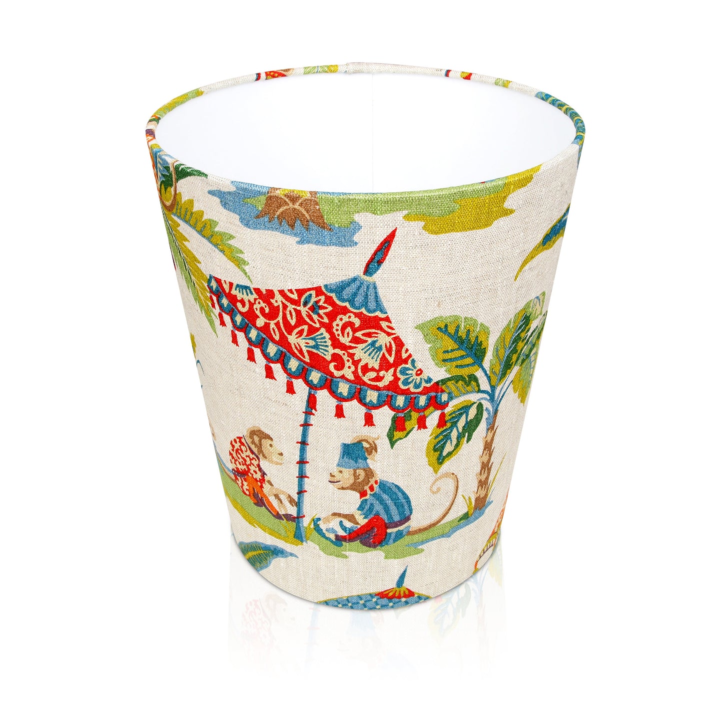 Handmade Cheeky Monkey Waste Paper Bin, Wildlife Animal Jungle Theme