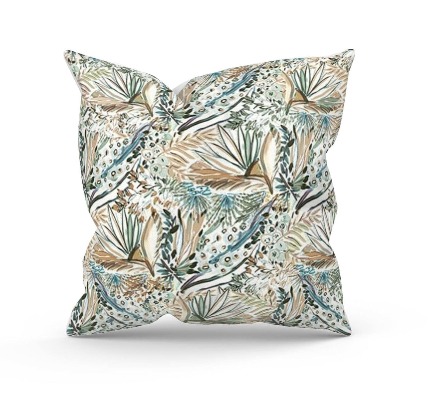 Handmade Fibre Naturelle Orchard Pear Cushion with Fillers Various Sizes 28cm, 36cm, 43cm, 60cm, Modern Home Decor, Made in Uk, Blue, Green