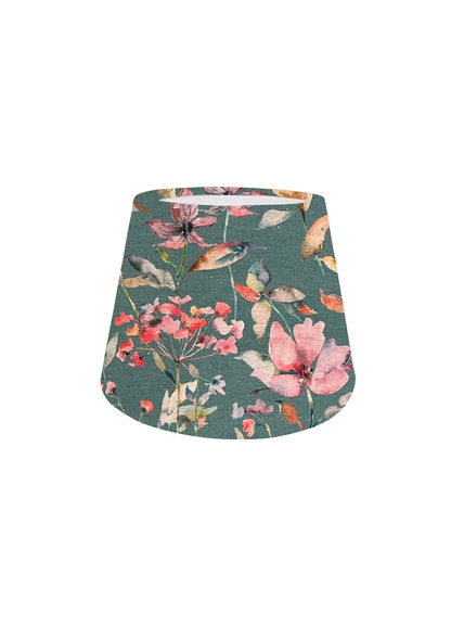 Giardino Robins Egg Floral Empire Lampshade Ceiling Light / Table Lamp / Pendant, Colourful Home Decor, Made in UK, Pink Flower, UK