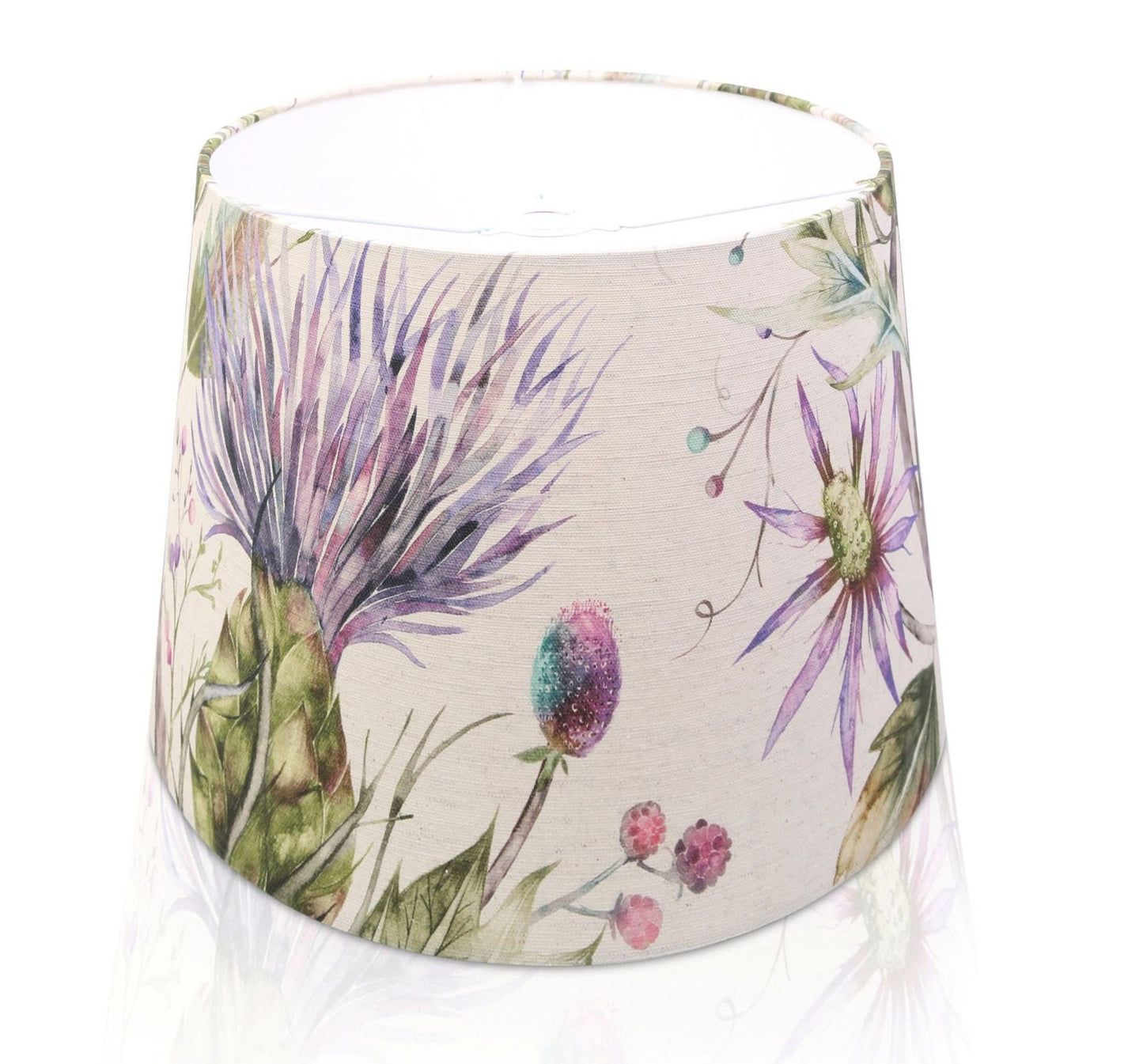 Voyage Maison Varys Violet EMPIRE Lampshade Ceiling Light /Table Lamp / Pendant, Colourful Home Decor, Made in UK, Floral Watercolour, UK