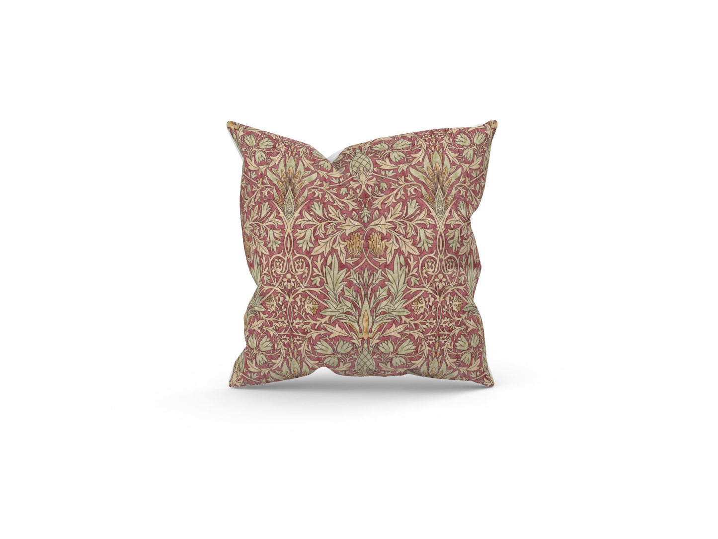 Handmade William Morris Cushion with Fillers