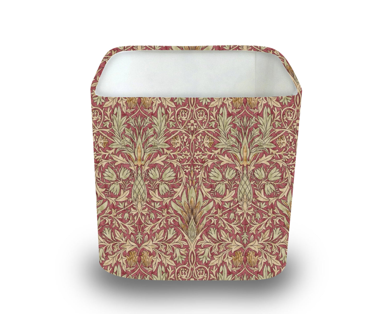 Handmade William Morris Rounded Square Lampshade, Table/Ceiling