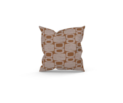 Handmade Apollo in colours Burnt Orange or Ochre Cushion with Fillers