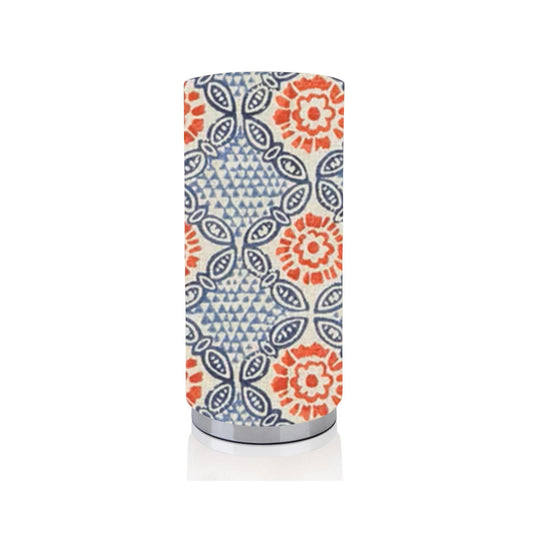 Handmade Stardust Chilli, Chrome base Pad Lamp/Nightlite