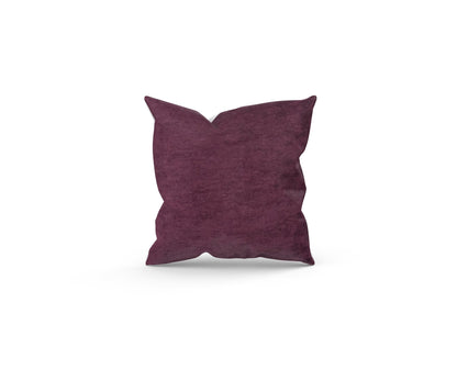Brushed Recycled Damson Purple Cushions with Fillers Various Sizes 28cm ,36cm,43cm ,60cm, Home Decor, Colourful Furniture Decoration,UK Made
