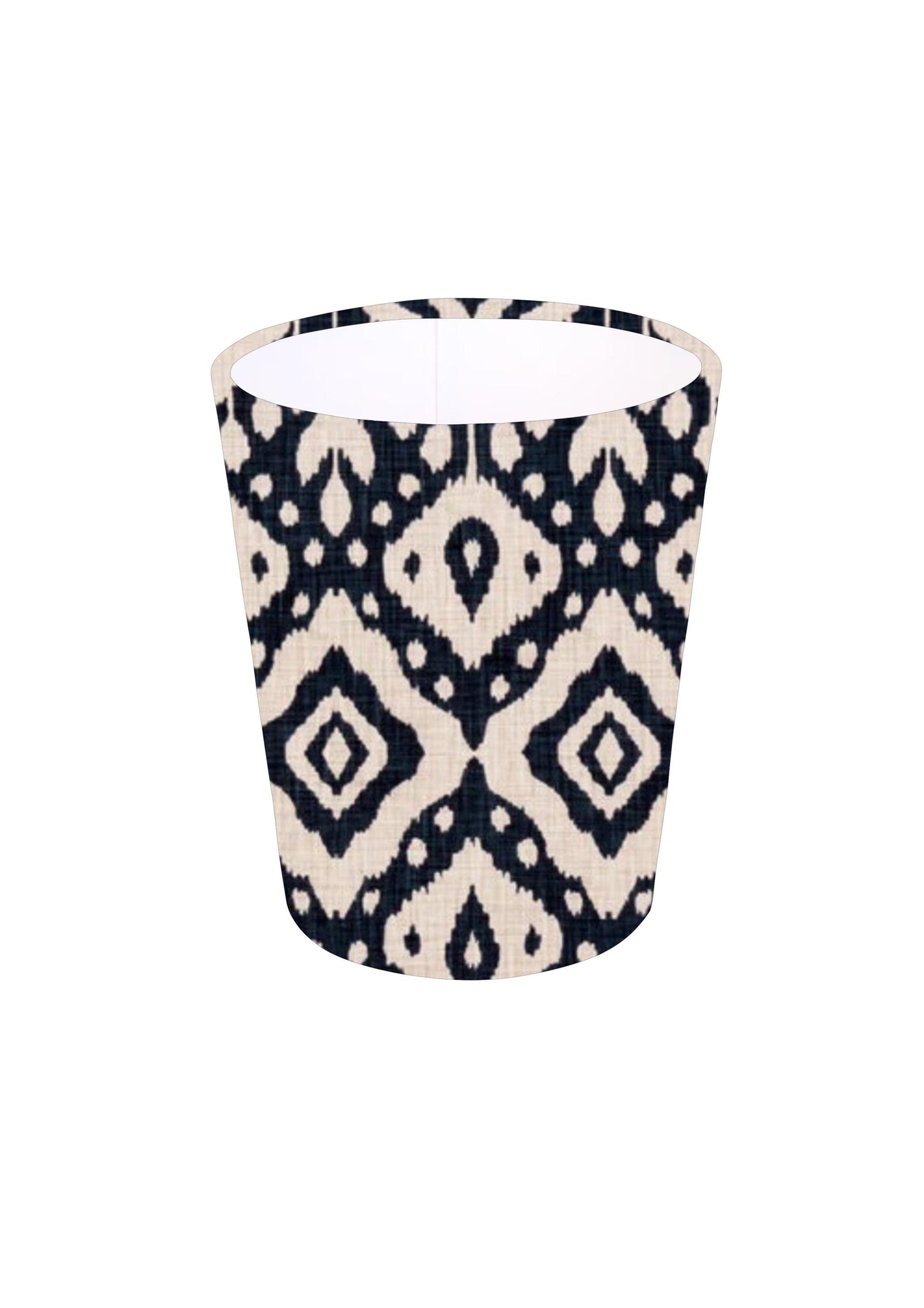 New Handmade Marrakech in Pink Begonia or Ink Waste Paper Bin, Colourful Home Decor Office Bedroom Bin, Made in UK