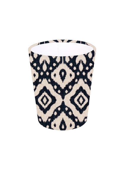 New Handmade Marrakech in Pink Begonia or Ink Waste Paper Bin, Colourful Home Decor Office Bedroom Bin, Made in UK