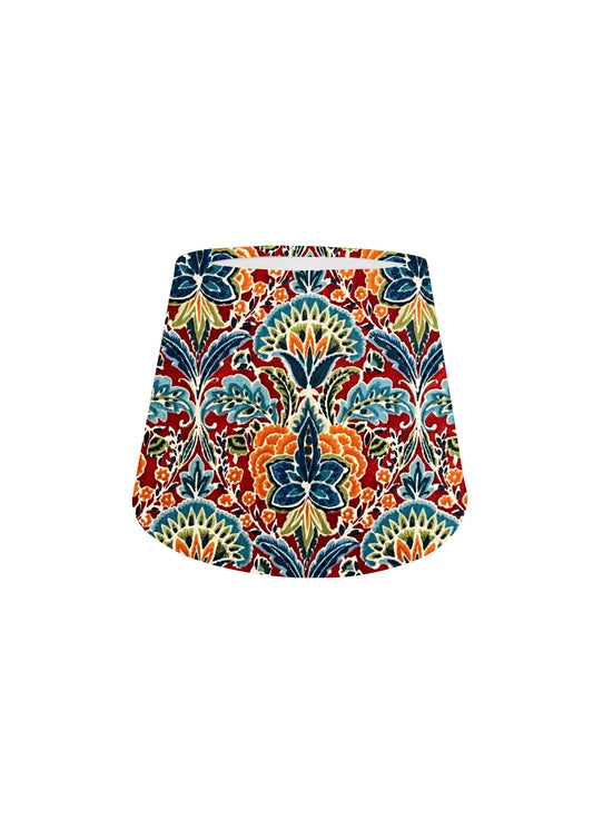 Rhapsody Ruby EMPIRE Lampshade Ceiling Light /Table Lamp / Pendant, Colourful Home Decor, Made in UK, Vibrant Floral, UK