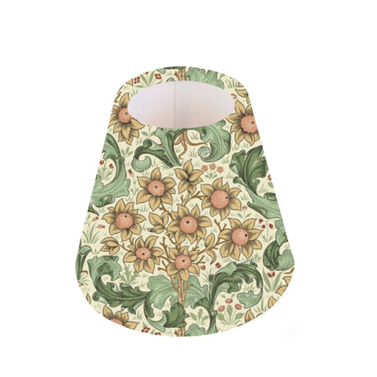 Handmade William Morris CANDLE SHADE || Small lamp shade, Colourful Home Decor Gift, Small Light Shade, Made in Uk, Snakeshead Wine, Forest