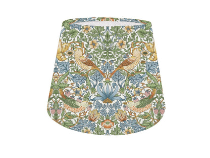 William Morris Empire Lampshade Ceiling Light / Table Lamp / Pendant, Home Decor, Handmade in UK, Snakeshead Forest/ Wine, Honeysuckle Rose