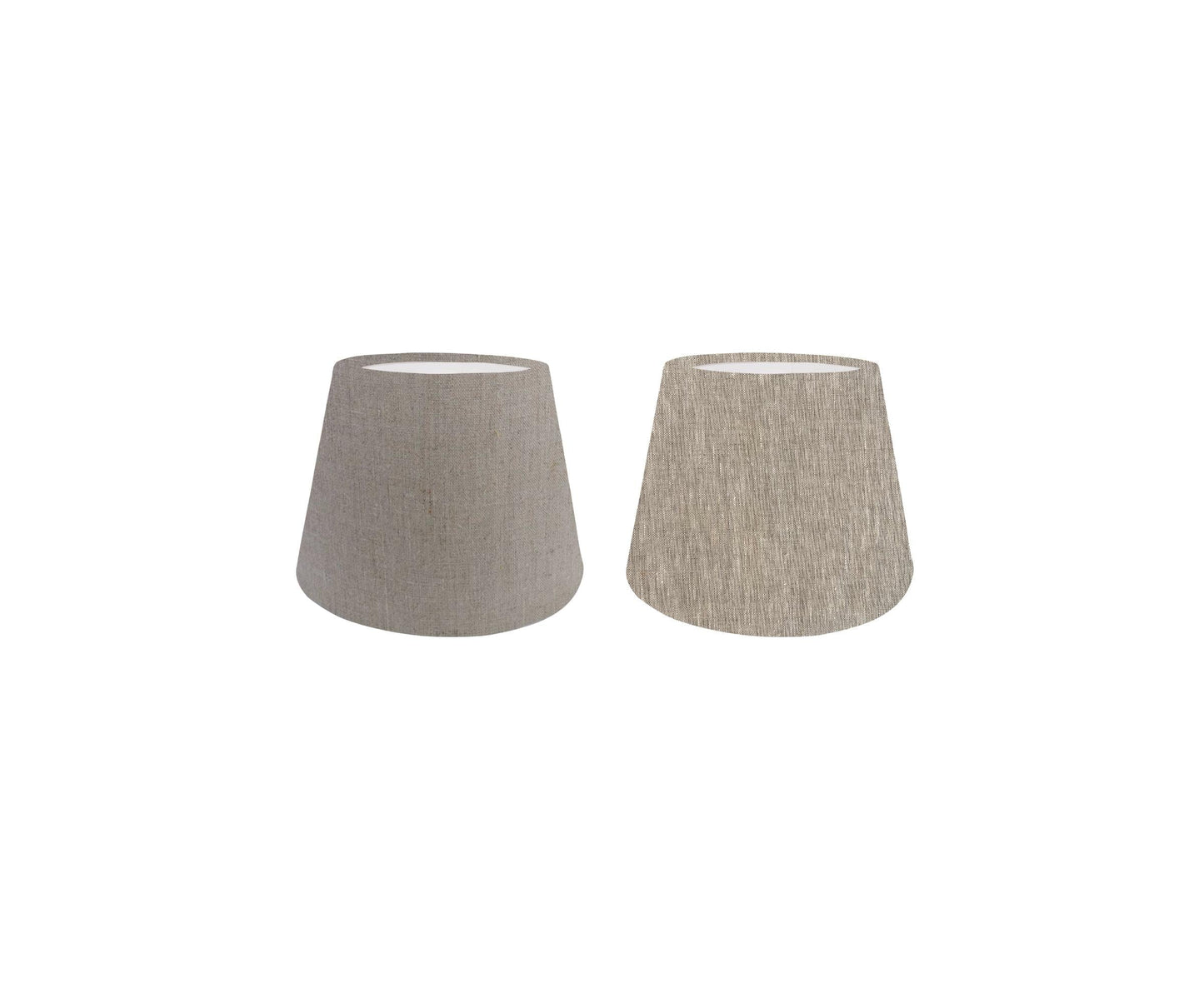 Handmade 100% French dark Linen/ Natural Linen Empire Lampshade Ceiling Light / Table Lamp / Pendant, Colourful Home Decor, Made in UK