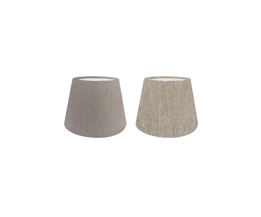 Handmade 100% French dark Linen/ Natural Linen Empire Lampshade Ceiling Light / Table Lamp / Pendant, Colourful Home Decor, Made in UK