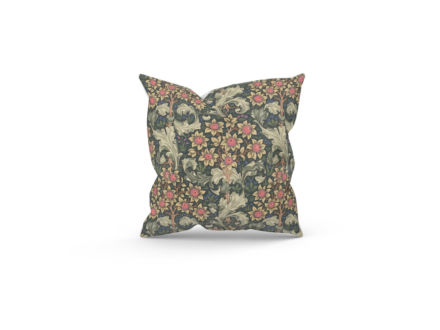 Handmade William Morris Cushion with Fillers