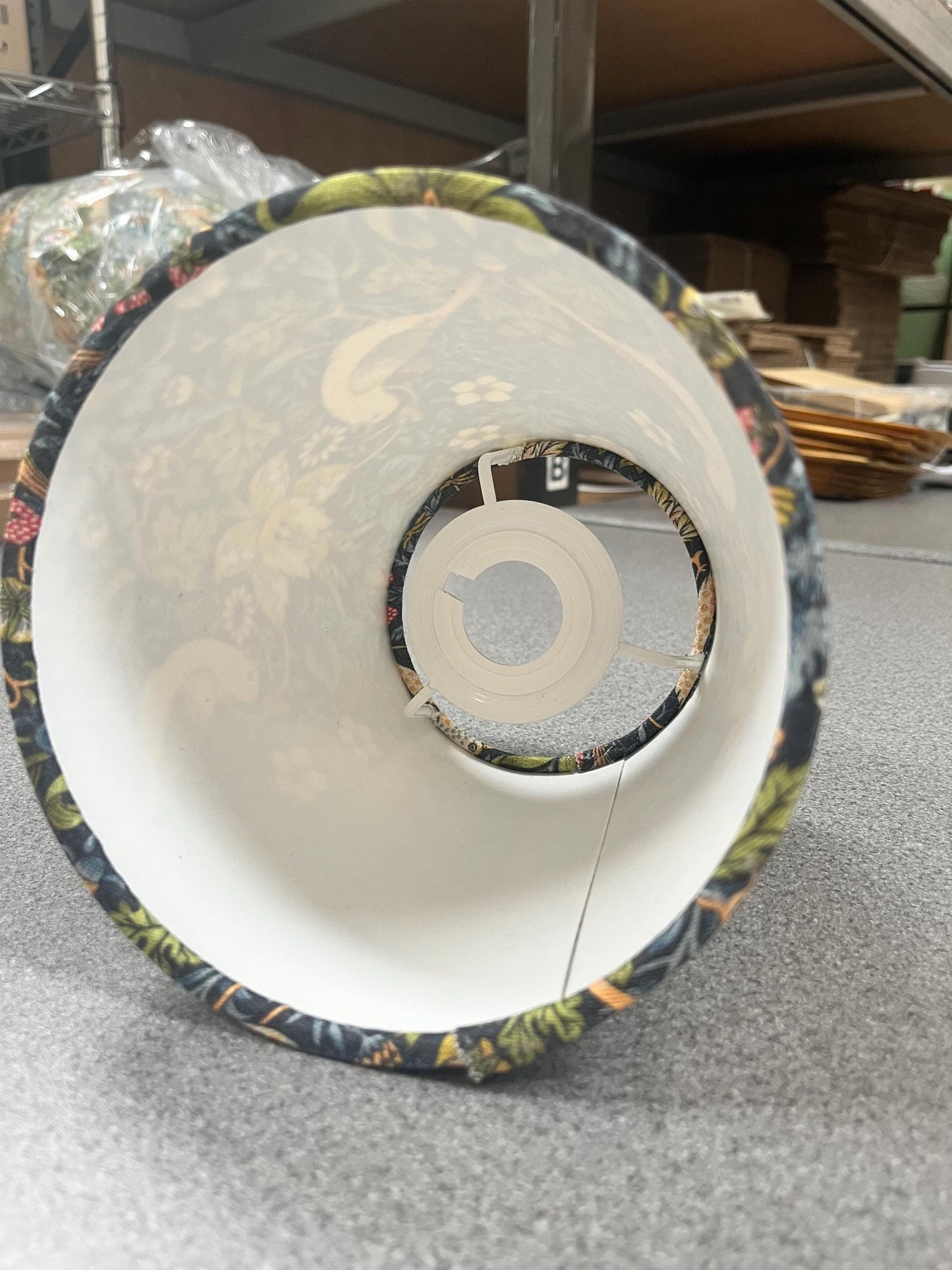 Clark and Clarke March Hare Fabric Empire Lampshade / Pendant Shade