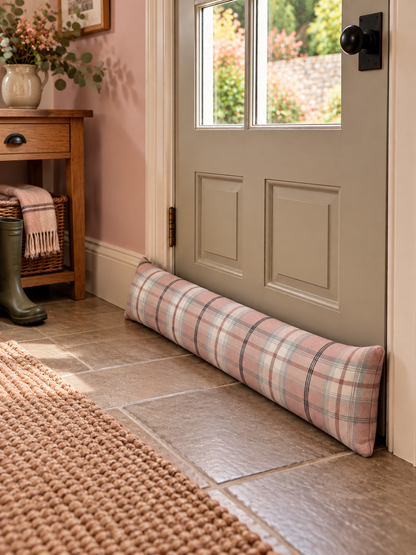 Tartan Pattern Draught Excluder (33" x 8")