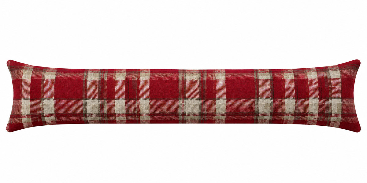 Tartan Pattern Draught Excluder (33" x 8")
