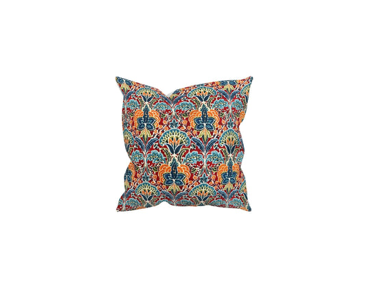 Rhapsody Ruby Cushions with Fillers Various Sizes 28cm - 60cm, Colourful Modern Home Furniture Decoration, Vibrant Colours, Floral