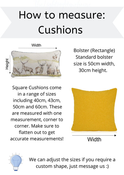 Handmade Marrakech in colours Pink Begonia or Ink Cushion with Fillers