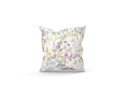 Voyage Maison Hedgerow Lotus Cream Cushions with Fillers, Colourful Home Decor, Floral Pattern, Various Sizes 28cm , 36cm, 43cm , 60cm