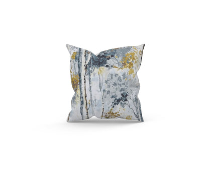Handmade Silver Birch Tree Cushion with Fillers