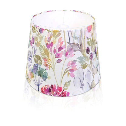 VOYAGE Maison Hedgerow Lotus Cream EMPIRE Lampshade Ceiling Light/ Table Lamp/ Pendant, Handmade In UK, Colourful Home Decor, Floral Purple
