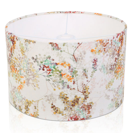 Fibre Naturelle Giverny Camille Citroulle Orange Ceiling Light / Table Lampshade