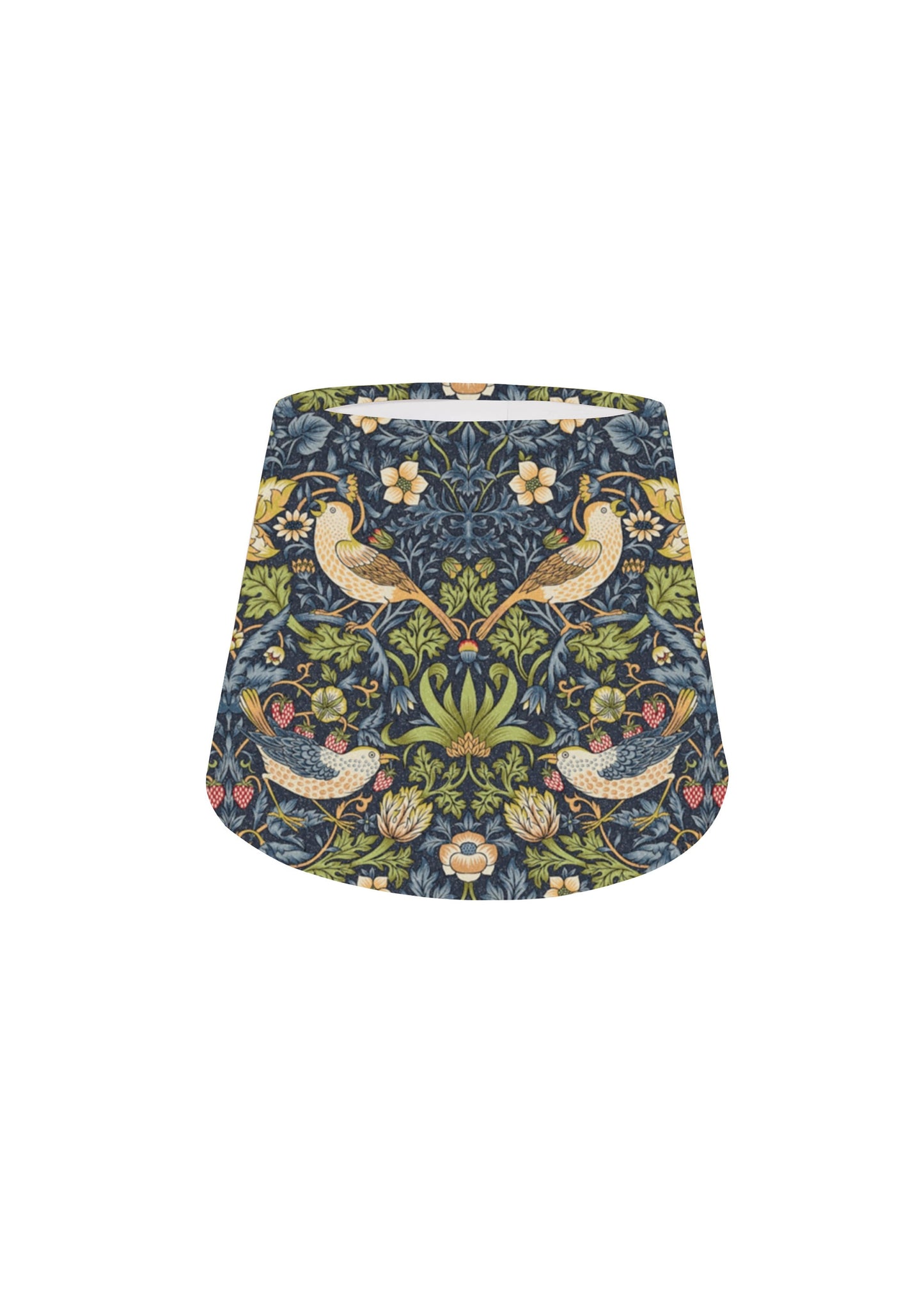 William Morris Empire Lampshade Ceiling Light / Table Lamp / Pendant, Home Decor, Handmade in UK, Snakeshead Forest/ Wine, Honeysuckle Rose