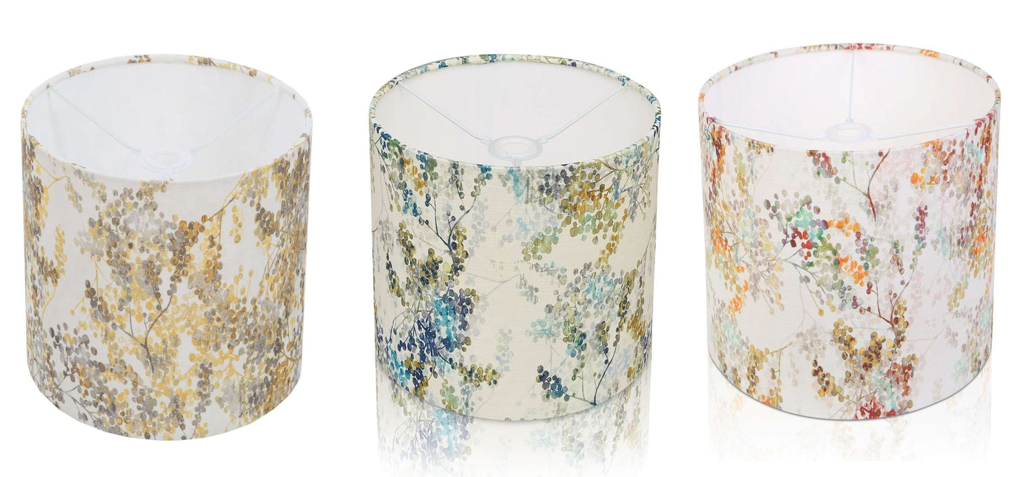 Fibre Naturelle Giverny Camille Citroulle Orange Ceiling Light / Table Lampshade