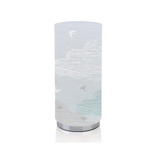 Handmade Dashwood Studios Elements Chrome base Pad Lamp/Nightlite