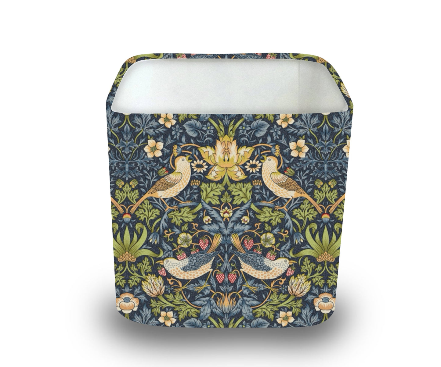 Handmade William Morris Rounded Square Lampshade, Table/Ceiling