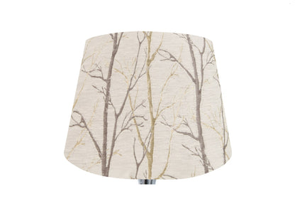 Fibre Naturelle Burley Silver Birch Empire Lampshade Ceiling Light / Table Lamp / Pendant, Colourful Home Decor, Made in UK
