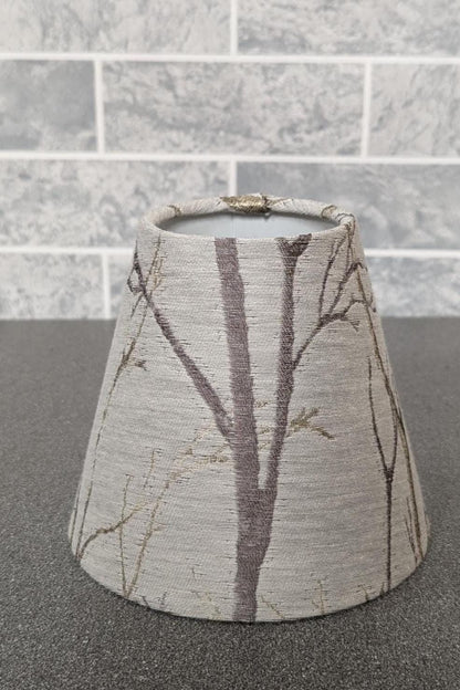 Handmade VOYAGE/Fryetts/Bauhaus, Monkey, Rufus, Burley, Stag CANDLE SHADE Small lamp shade, Nature Theme Natural Woodland Floral Home, Uk