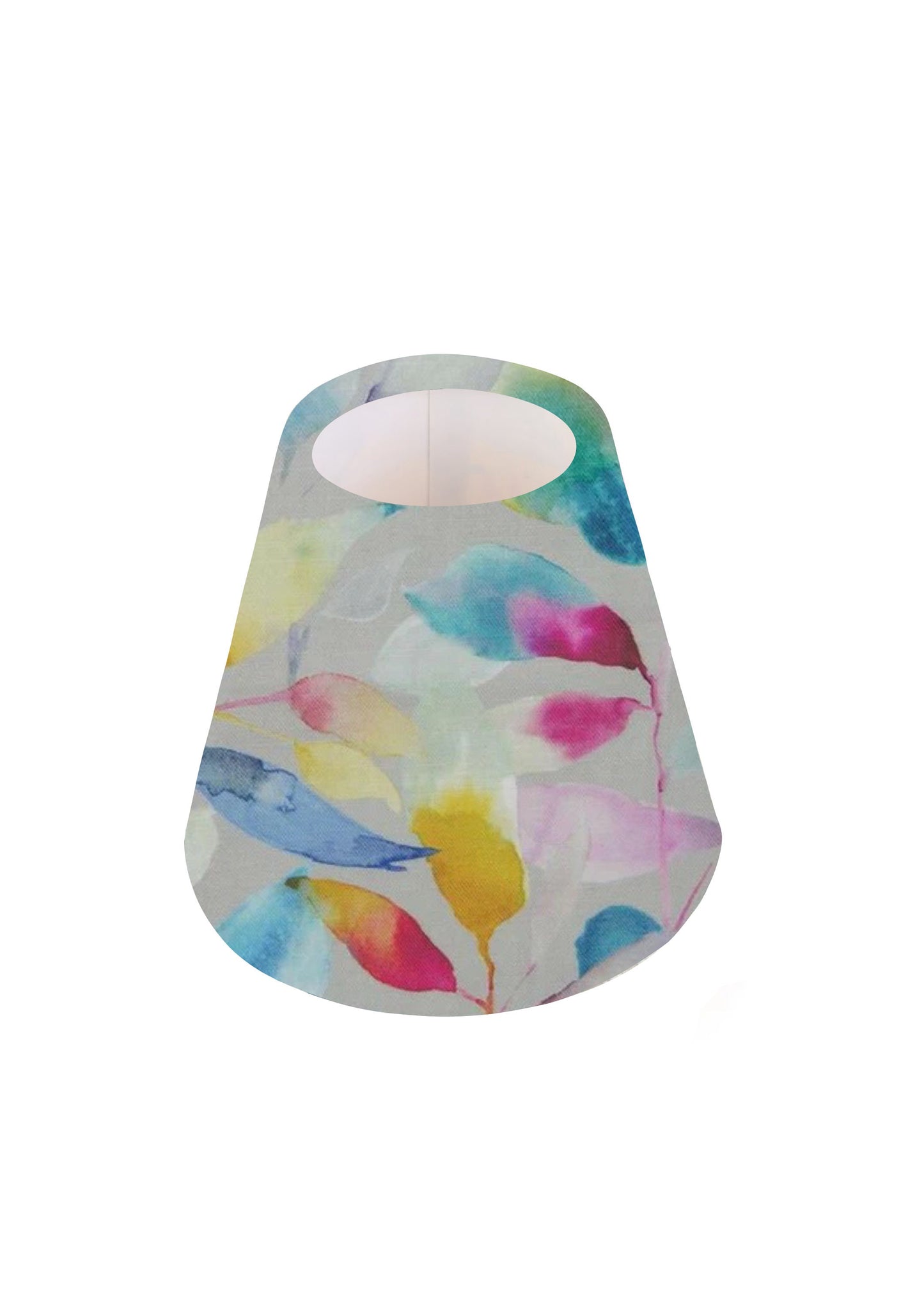 Handmade VOYAGE Lotus Stone Brympton CANDLE SHADE || Small lamp shade, Colourful Home Decor Gift, Small Light Shade, Made in Uk, Pink, Blue