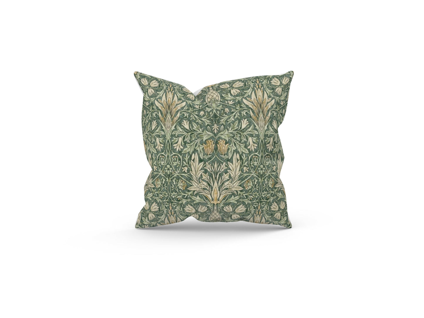 Handmade William Morris Cushion with Fillers