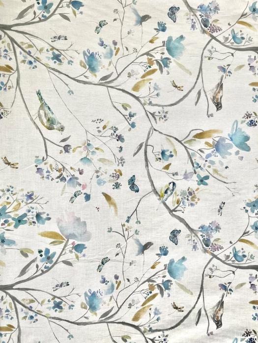 Voyage Maison Watercolour Bird Cushions with Fillers, Colourful Home Decor, Floral Pattern, Various Sizes 28cm , 36cm, 43cm , 60cm