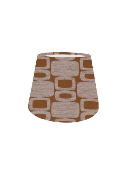 Fryetts Apollo in Burnt Orange or Ochre Empire Lampshade Ceiling Light / Table Lamp / Pendant, Home Decor, Handmade in UK, Geometric