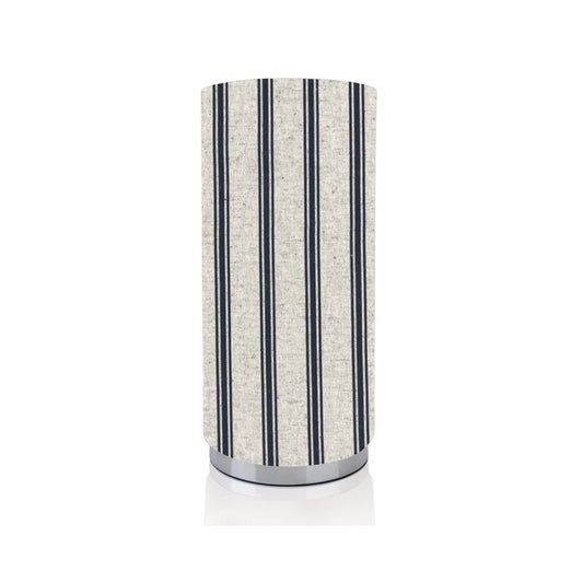 Handmade Kashmira Indigo Table Chrome Pad Lamp/ Nightlite