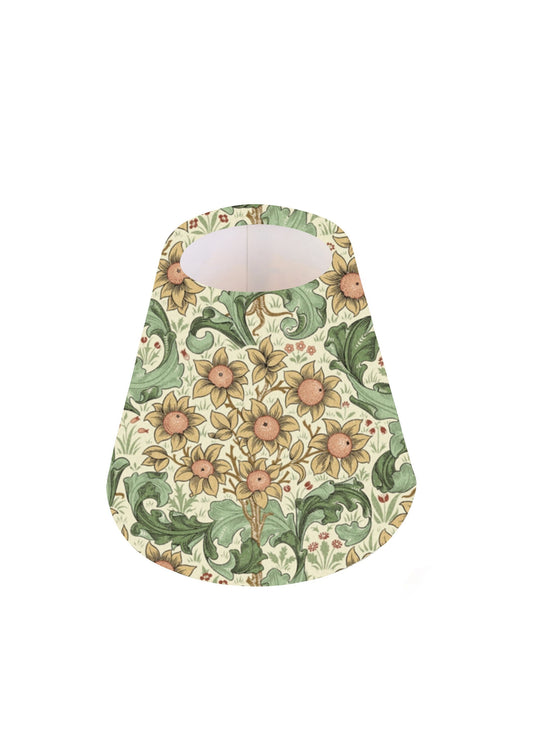 Handmade William Morris Orchid Buttercup CANDLE SHADE